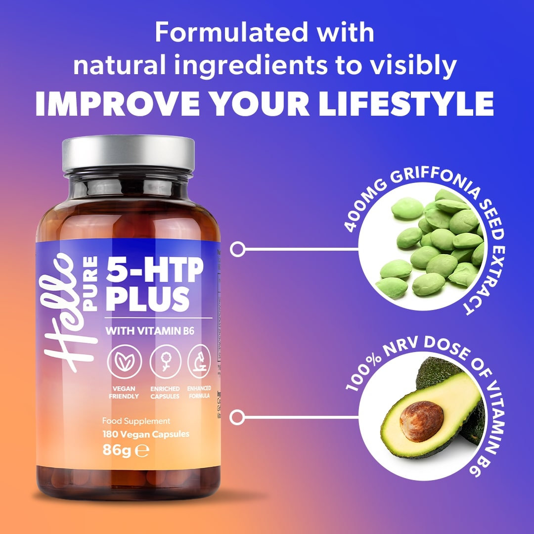 5-HTP Plus | 50mg | 180 Vegan Capsules