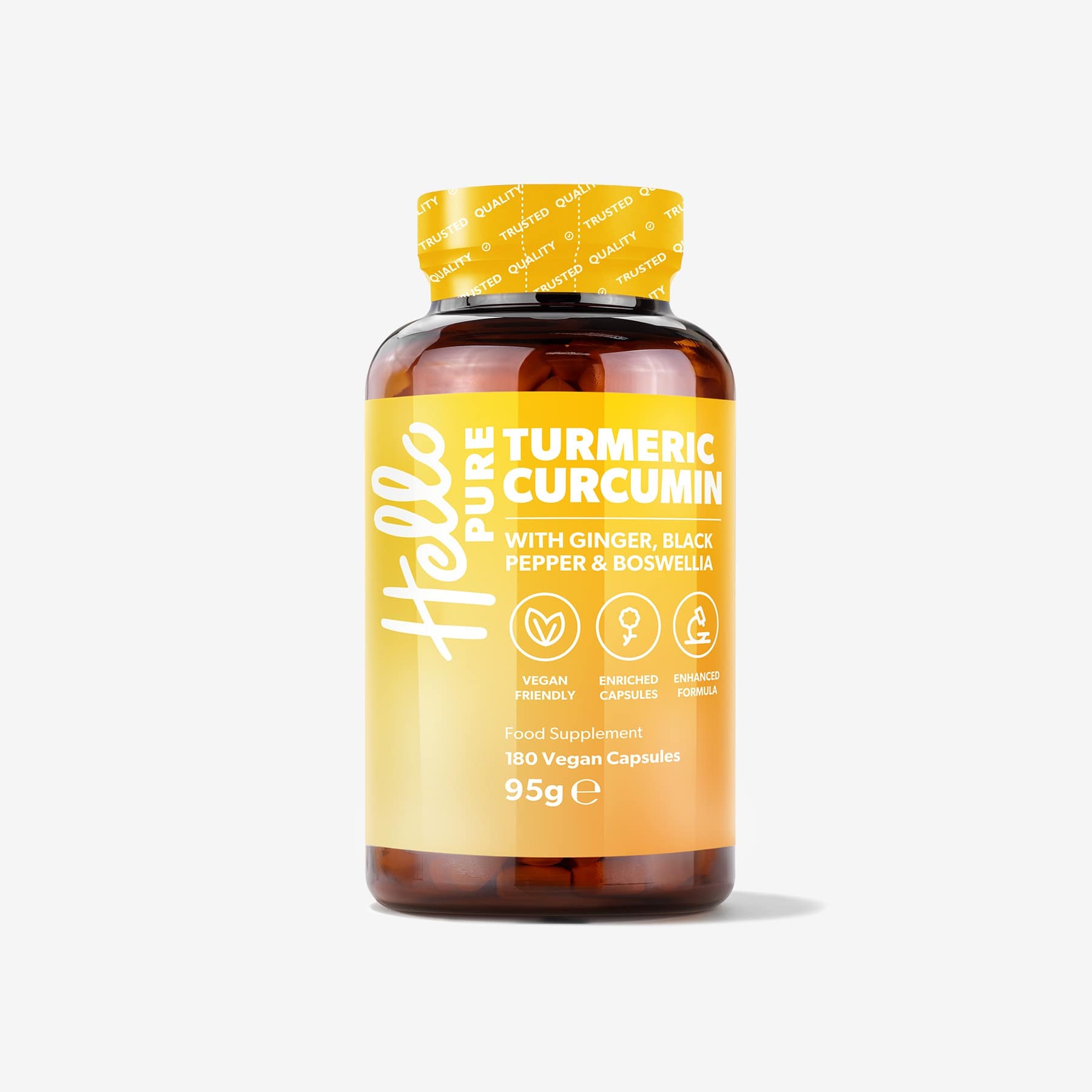 Turmeric Curcumin | 5000mg Extract | 180 Vegan Capsules